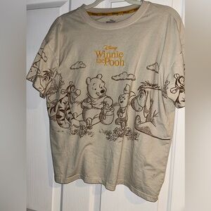 Disney Beige Winnie the Pooh Tee